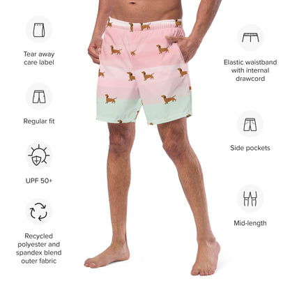 Dackel Badehose Recycled von Heytoki