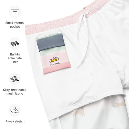 Dackel Badehose Recycled von Heytoki