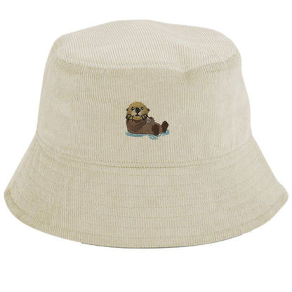 Fischerhut Otter Cord aus Bio-Baumwolle in Sandbeige von Heytoki