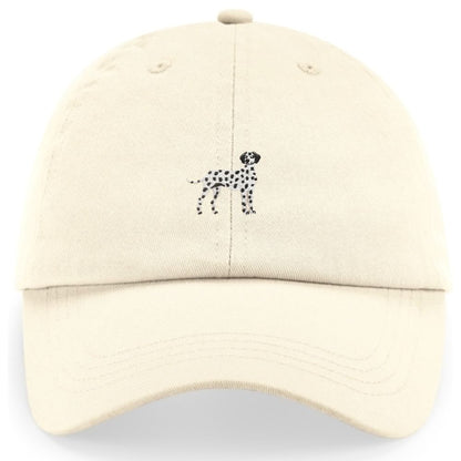 Dalmatiner Cap aus Bio-Baumwolle in Naturweiß von Heytoki