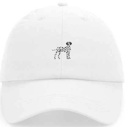 Dalmatiner Cap aus Bio-Baumwolle in Weiß von Heytoki