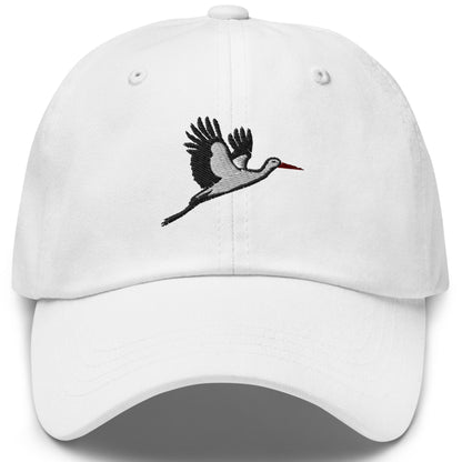 Storch Cap in Weiß von Heytoki