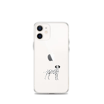 Dalmatiner iPhone-Hülle - mit schwarzen Punkten 🐾 in iPhone 12 mini von Heytoki
