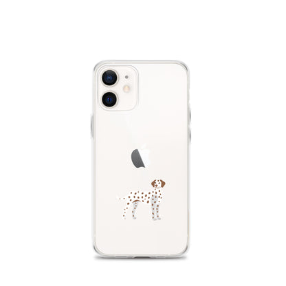 Dalmatiner iPhone-Hülle - mit braunen Punkten 🐾 in iPhone 12 mini von Heytoki