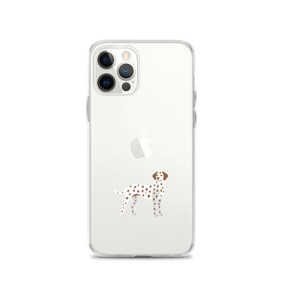 Dalmatiner iPhone-Hülle - mit braunen Punkten 🐾 in iPhone 12 Pro von Heytoki