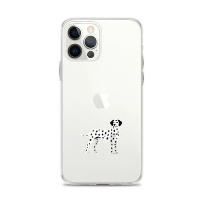 Dalmatiner iPhone-Hülle - mit schwarzen Punkten 🐾 in iPhone 12 Pro Max von Heytoki