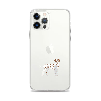 Dalmatiner iPhone-Hülle - mit braunen Punkten 🐾 in iPhone 12 Pro Max von Heytoki