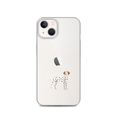 Dalmatiner iPhone-Hülle - mit braunen Punkten 🐾 in iPhone 13 von Heytoki
