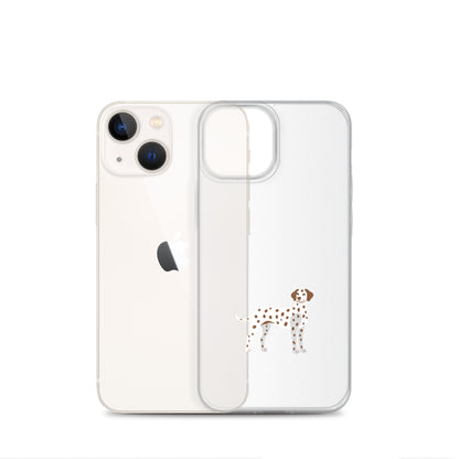 Dalmatiner iPhone-Hülle - mit braunen Punkten 🐾 von Heytoki
