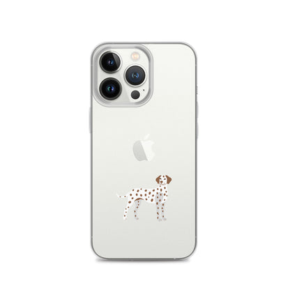 Dalmatiner iPhone-Hülle - mit braunen Punkten 🐾 in iPhone 13 Pro von Heytoki
