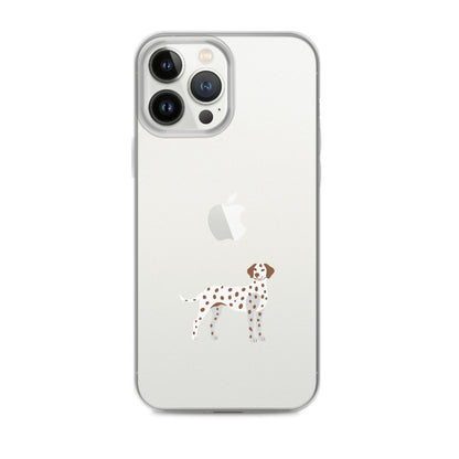 Dalmatiner iPhone-Hülle - mit braunen Punkten 🐾 in iPhone 13 Pro Max von Heytoki