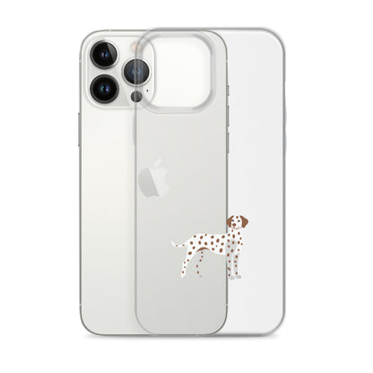 Dalmatiner iPhone-Hülle - mit braunen Punkten 🐾 von Heytoki