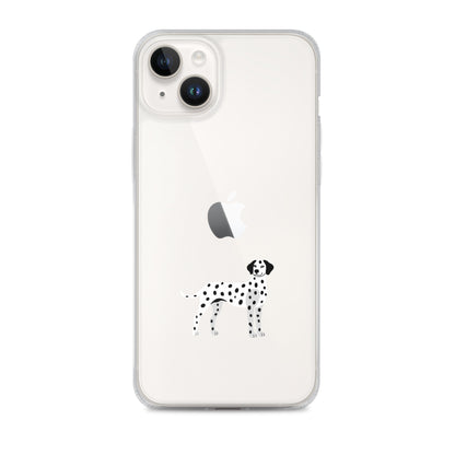 Dalmatiner iPhone-Hülle - mit schwarzen Punkten 🐾 in iPhone 14 Plus von Heytoki