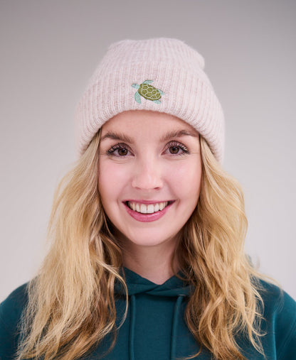 Schildkröte Beanie Extraweich von Heytoki