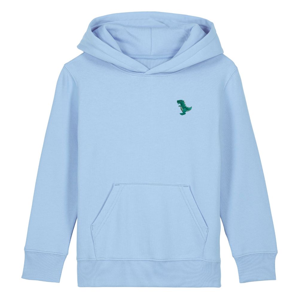 T-Rex Kids Hoodie aus Bio-Baumwolle