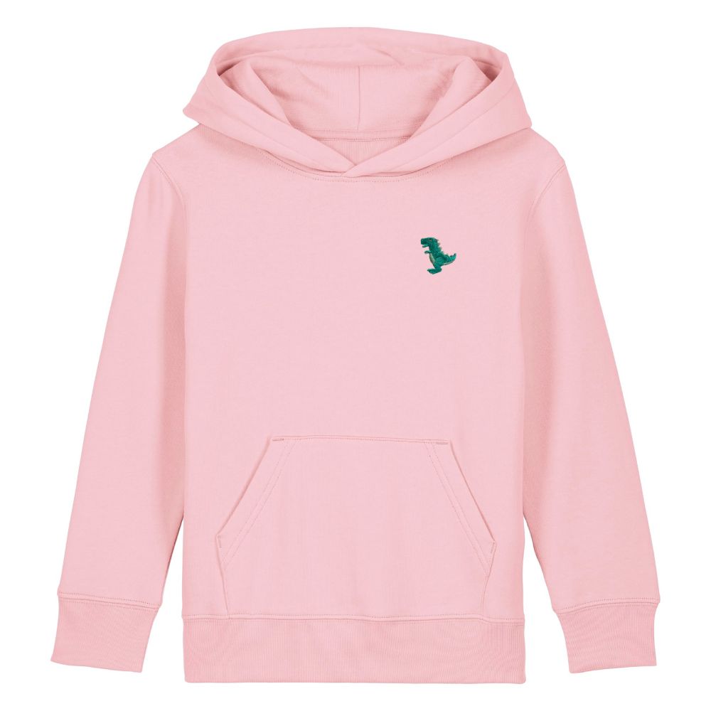 T-Rex Kids Hoodie aus Bio-Baumwolle