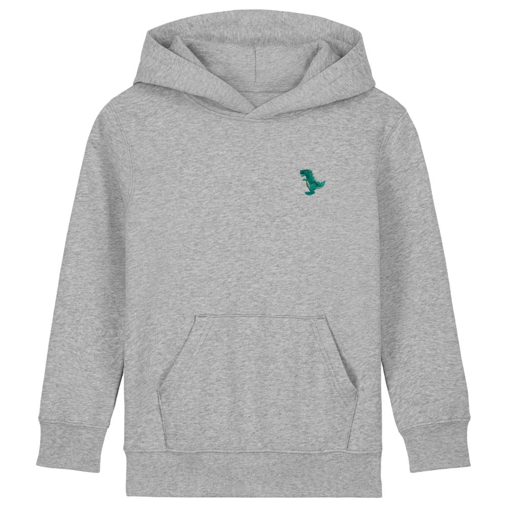 T-Rex Kids Hoodie aus Bio-Baumwolle
