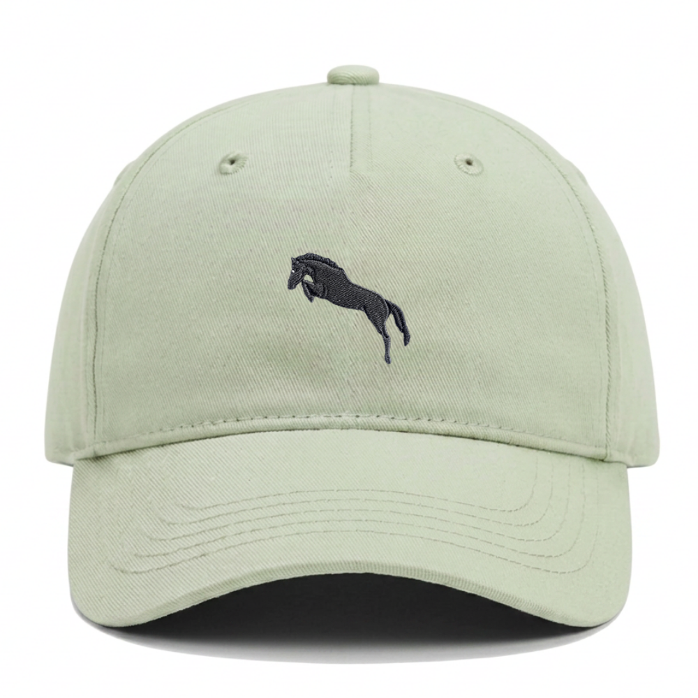 Kids Cap mit Pferdemotiv in Pastel Mint