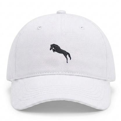 Kids Cap mit Pferdemotiv in White