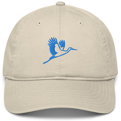 Storch Cap aus Bio-Baumwolle in Hellbeige von Heytoki