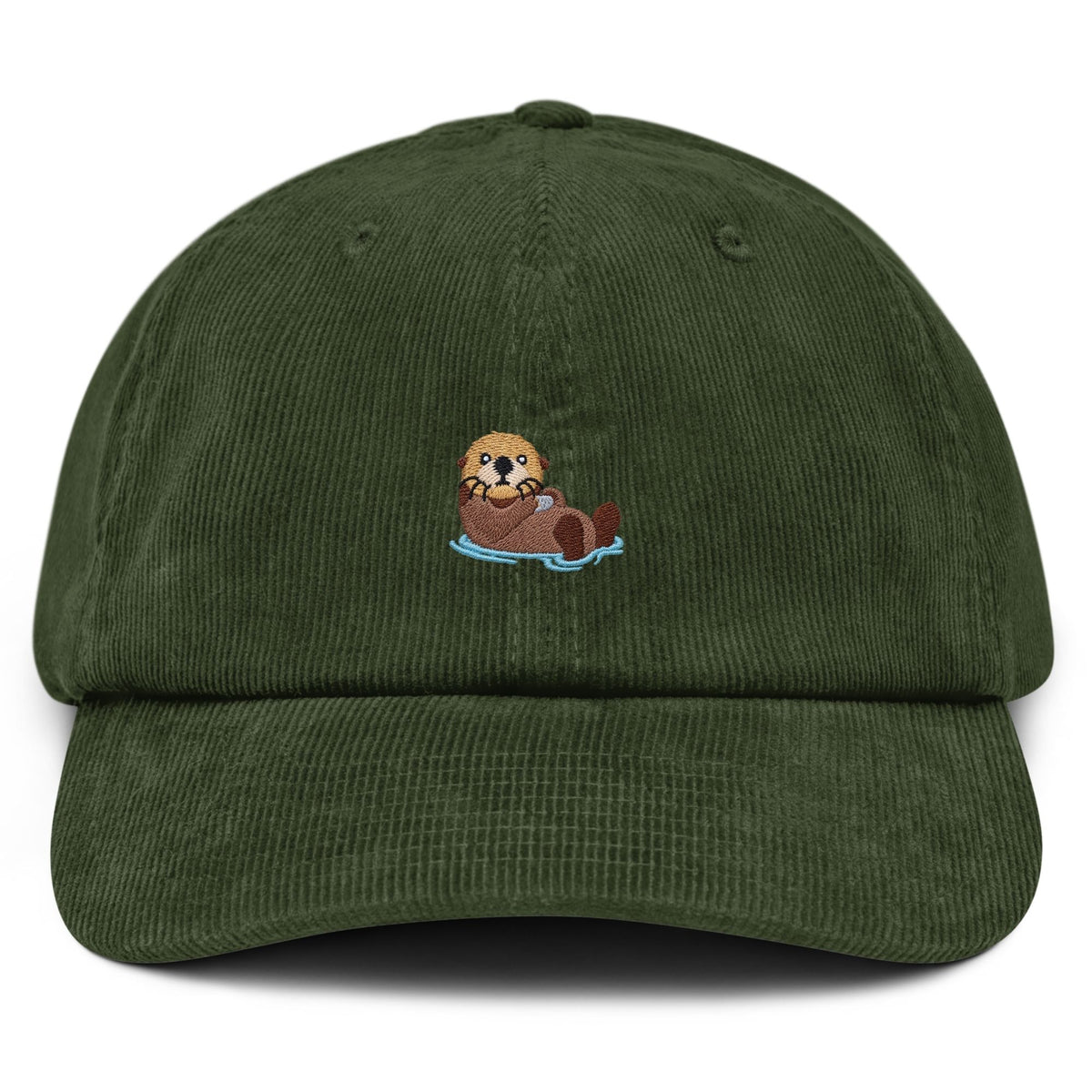 Otter Cap Cord in Olivgrün von Heytoki