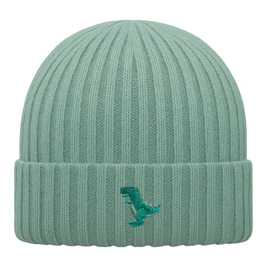 Kids T-Rex Beanie aus Bio-Baumwolle