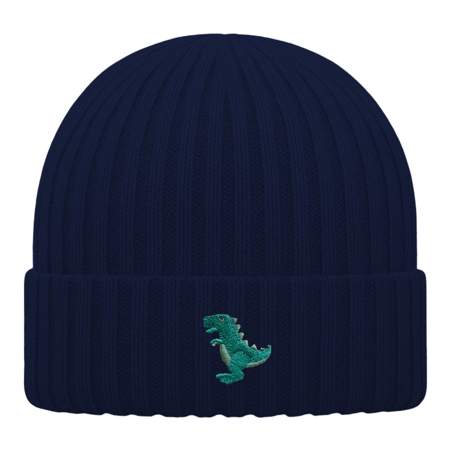 Kids T-Rex Beanie aus Bio-Baumwolle