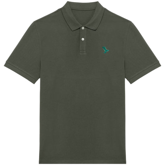 T-Rex Polo-Shirt aus Bio-Baumwolle Herren