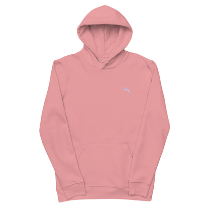 Delfin Hoodie aus Bio-Baumwolle in Pink von Heytoki