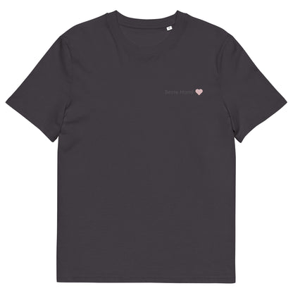 Beste Mami T-Shirt aus Bio-Baumwolle in Anthrazit von Heytoki